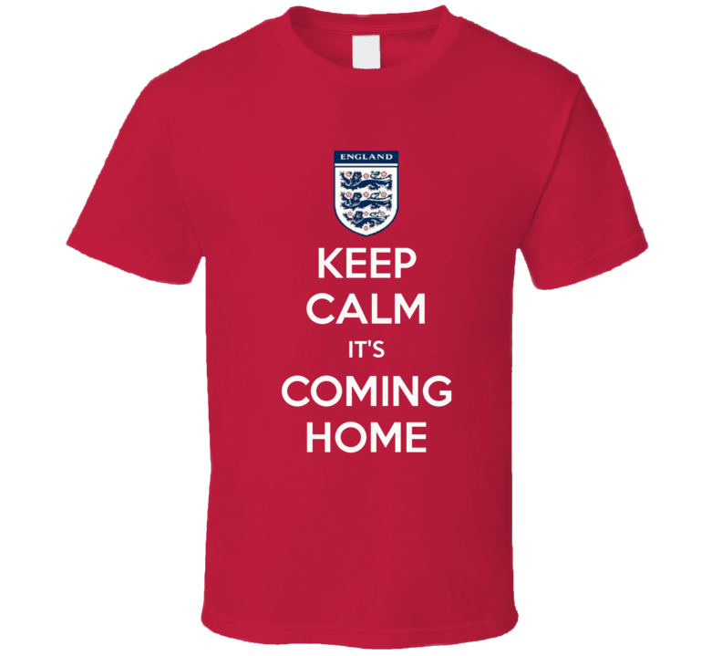 England Football World Cup 2018 Coming Home Fan Tshirt England Football World Cup 2018 Coming Home Fan Tshirt