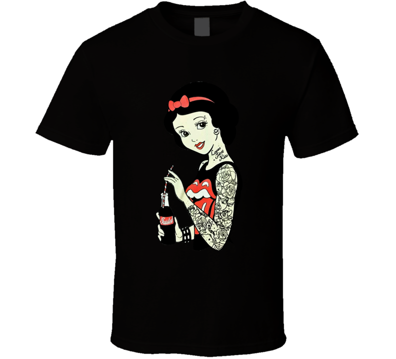 Bad Girl Snow White Fantasy Tale Drink Cool T shirt Bad Girl Snow White Fantasy Tale Drink Cool T shirt