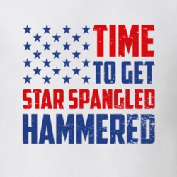 4th Of July Time To Get Star Spangled Hammered Patriotic American Classic T Shirt 22314989
