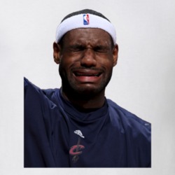 Lebron James Crying 2016 NBA Playoffs Miami Heat Cleveland Cavaliers Funny Trendy Classic T Shirt 22395860