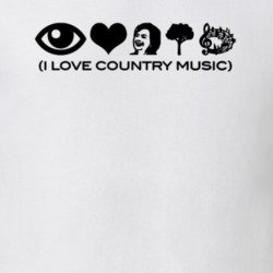 I Love Country Music Anti Hillary Clinton Funny Trendy Classic T Shirt 23243997
