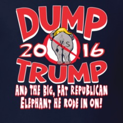 Donald Trump 2016 President Election American Big Fat Republican Elephant Funny Trendy Classic T Shirt 23850588