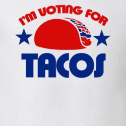 I'm Voting For Tacos Presidential Election Funny Trendy Classic T Shirt 24552996