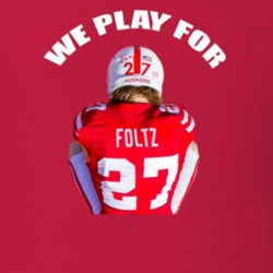 Nebraska Cornhuskers Football Sam Foltz Death Memorial Classic Trendy Team T Shirt 24594083