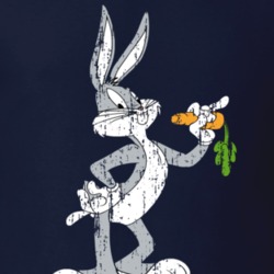 Bugs Bunny Best Retro Cartoon Character Aged Look Gift T Shirt 25224237