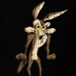 Wile E Coyote Best Retro Cartoon Character Aged Look Gift T Shirt 25224254