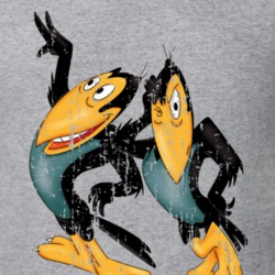 Heckle and Jeckle Best Retro Cartoon Character Aged Look Gift T Shirt 25225862