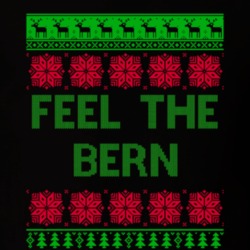 Feel The Bern Election Bernie Sanders Holiday Christmas T Shirt 25380480