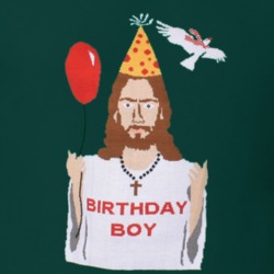 Birthday Boy Christmas Jesus Funny Holiday T Shirt 25381276