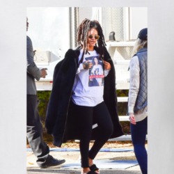 I'm With Her And Her Hillary Clinton Rihanna Trendy Election T Shirt 25385022
