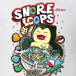 Pokemon Go Snore Loops Snorlax Funny Trendy Classic T Shirt 25388995
