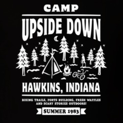 Camp Upside Down Stranger Things TV Show Eleven T Shirt 25409196