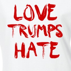 Love Trumps Hate Election Gaga Inspired Clinton Equality T Shirt 25412897