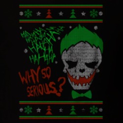 Why So Serious Suicide Squad Movie Joker Christmas T Shirt 25845995
