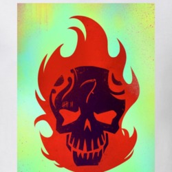 Diablo Suicide Squad Cool Movie Character Fan T Shirt 26046608