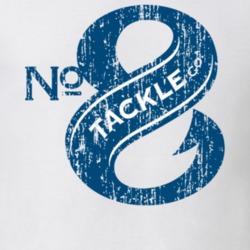 No. 8 Tackle Fishing Lover Products Cool Gift Worn Look T Shirt 26053418