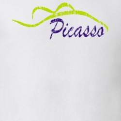 Picasso Fishing Lover Products Cool Gift Worn Look T Shirt 26053431