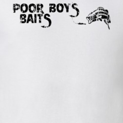 Poor Boys Baits Fishing Lover Products Cool Gift Worn Look T Shirt 26053434