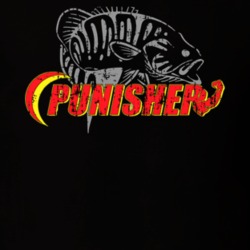 Punisher Lures Fishing Lover Products Cool Gift Worn Look T Shirt 26053542
