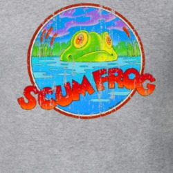 Scum Frog Fishing Lover Products Cool Gift Worn Look T Shirt 26053552
