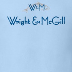 Wright & McGill Fishing Lover Products Cool Gift Worn Look T Shirt 26055352