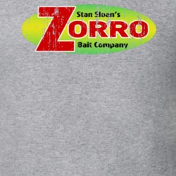 Zorro Baits Fishing Lover Products Cool Gift Worn Look T Shirt 26055365