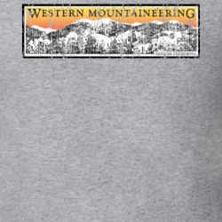 Western Mountaineering Camping Outdoors Lover Cool Trendy Worn Look T Shirt 26055746