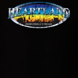 Heartland RV Camping Outdoors Lover Cool Worn Look T Shirt 26059226