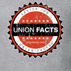 Center for Union Facts US Trade Unions Trendy Worn Look T Shirt 26073665