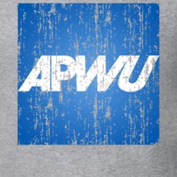 American Postal Workers Union US Trade Unions Trendy Worn Look T Shirt 26083108