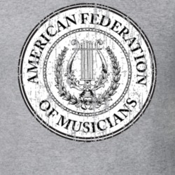 American Federation of Musicians US Trade Unions Trendy Worn Look T Shirt 26083260