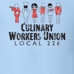 Culinary Workers Union US Trade Unions Trendy Worn Look T Shirt 26083308