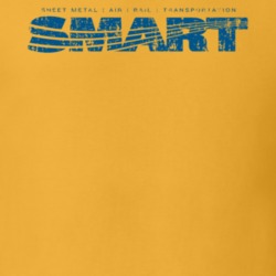 Spotlight the Label US Trade Unions Trendy Worn Look T Shirt 26107762