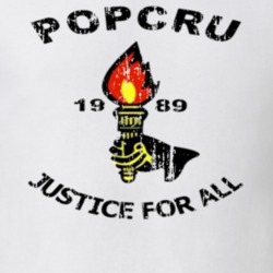 Police and Prisons Civil Rights US Trade Unions Trendy Worn Look T Shirt 26107802