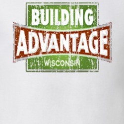 Building Advantage US Trade Unions Trendy Worn Look T Shirt 26122897