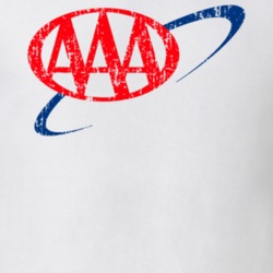 American Automobile Association US Trade Unions Trendy Worn Look T Shirt 26122903