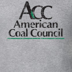 American Coal Council US Trade Unions Trendy Worn Look T Shirt 26122928