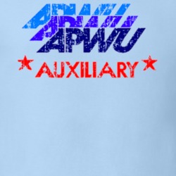 American Postal Workers Union US Trade Unions Trendy Worn Look T Shirt 26122935
