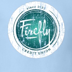 Firefly Credit Union US Trade Unions Trendy Worn Look T Shirt 26122937