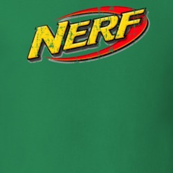 Nerf Toy Cool St.Patrick's Day Cool Hipster Worn Look T Shirt 26198107