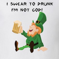 I Swear to Drunk Funny St.Patrick's Day Quotes Cool Hipster T Shirt 26198546