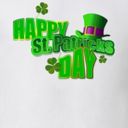 Happy St.Patrick's Day Cool Irish Hipster Fun T Shirt 26198781