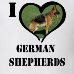 German Shepherd I Heart Dog Animal Lover Cool T Shirt 26200626
