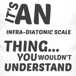Infra-Diatonic Scale Thing You Wouldnt Understand Music T Shirt 2703701