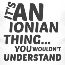 Ionian Thing You Wouldnt Understand Music T Shirt 2703765