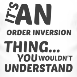 Order Inversion Thing You Wouldnt Understand Music T Shirt 2703833