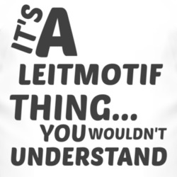 Leitmotif Thing You Wouldnt Understand Music T Shirt 2704002