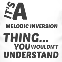 Melodic Inversion Thing You Wouldnt Understand Music T Shirt 2704034