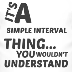 Simple Interval Thing You Wouldnt Understand Music T Shirt 2704651