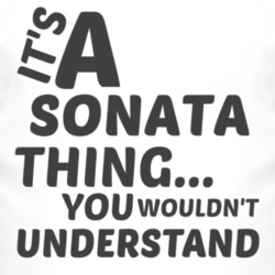 Sonata Thing You Wouldnt Understand Music T Shirt 2704687